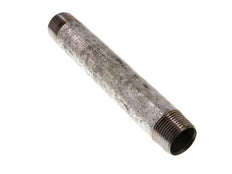 R 1'' Zinc plated Steel Double Pipe Nipple 50 Bar DIN 2982 - 200mm [2 Pieces]