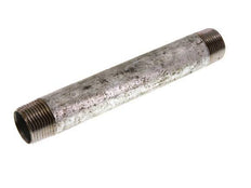 R 1'' Zinc plated Steel Double Pipe Nipple 50 Bar DIN 2982 - 200mm [2 Pieces]