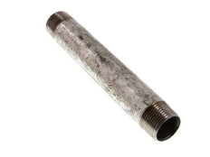 R 1'' Zinc plated Steel Double Pipe Nipple 50 Bar DIN 2982 - 200mm [2 Pieces]