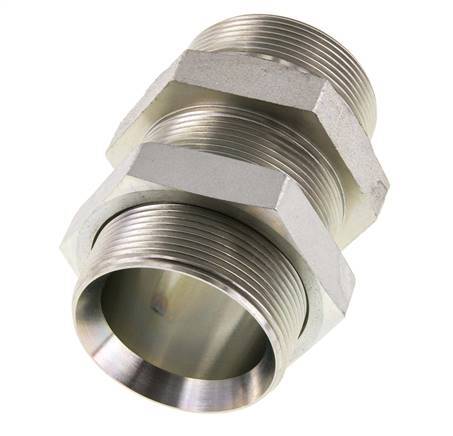 G 2'' Pasamuros de acero galvanizado Doble boquilla 175 Bar - Hidráulico