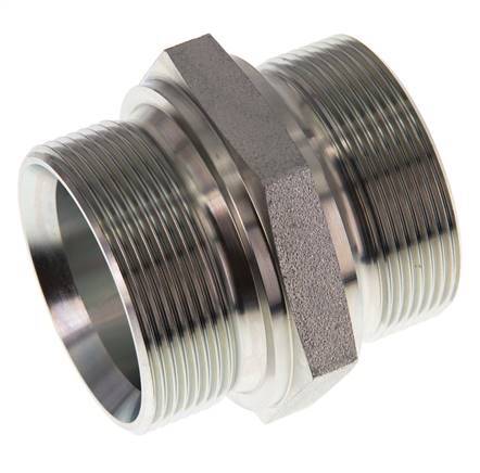 G 2'' Acero Cincado Espiga Doble 160 Bar - Hidráulico