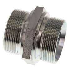 G 2'' Acero Cincado Espiga Doble 160 Bar - Hidráulico