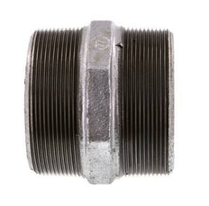 R 3'' Hierro fundido zincado Doble espiga 25 Bar