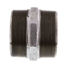 R 3'' Hierro fundido zincado Doble espiga 25 Bar
