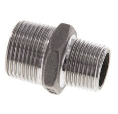 1/2'' NPT x 3/4'' NPT Acero inoxidable Espiga doble 16 Bar