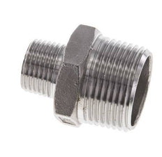 1/2'' NPT x 1'' NPT Acero inoxidable Espiga doble 16 Bar