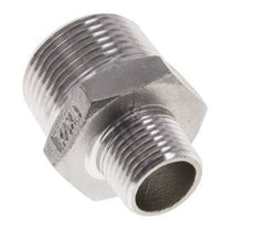 1/2'' NPT x 1'' NPT Acero inoxidable Espiga doble 16 Bar