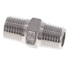 1/4'' NPT Stainless steel Double Nipple 16 Bar [2 Pieces]