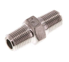 R 1/8'' Stainless steel Double Nipple 16 Bar [5 Pieces]