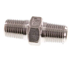 R 1/8'' Stainless steel Double Nipple 16 Bar [5 Pieces]