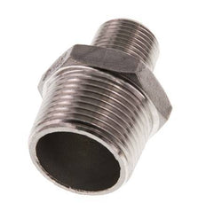 R 3/4'' x R 3/8'' Acero inoxidable de doble espiga 16 Bar