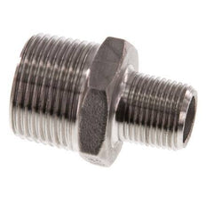 R 3/4'' x R 3/8'' Acero inoxidable de doble espiga 16 Bar