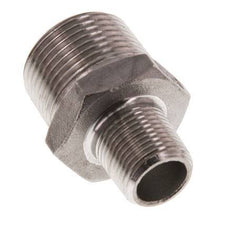 R 3/4'' x R 3/8'' Acero inoxidable de doble espiga 16 Bar