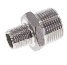 3/8'' NPT x 3/4'' NPT Acero inoxidable Espiga doble 16 Bar