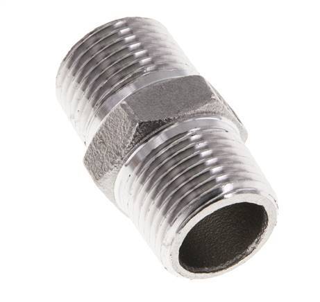 3/8'' NPT Stainless steel Double Nipple 16 Bar [2 Pieces]