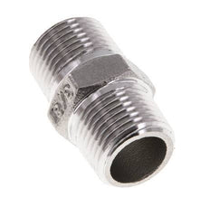 3/8'' NPT Stainless steel Double Nipple 16 Bar [2 Pieces]