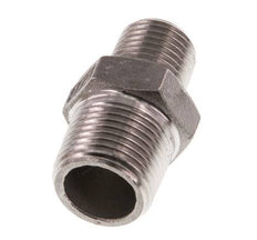 R 3/8'' x R 1/4'' Stainless steel Double Nipple 16 Bar [2 Pieces]