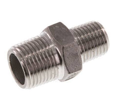 R 3/8'' x R 1/4'' Stainless steel Double Nipple 16 Bar [2 Pieces]