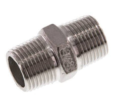 R 3/8'' Stainless steel Double Nipple 16 Bar [2 Pieces]