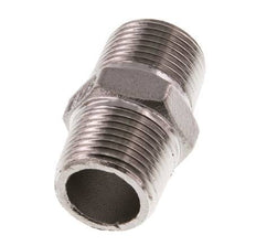 R 3/8'' Stainless steel Double Nipple 16 Bar [2 Pieces]