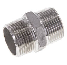 1'' NPT Acero inoxidable Espiga doble 16 Bar