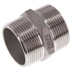 R 1 1/2'' Acero inoxidable de doble espiga 16 Bar