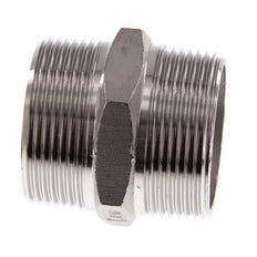 R 1 1/2'' Acero inoxidable de doble espiga 16 Bar
