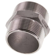 R 1 1/2'' Acero inoxidable de doble espiga 16 Bar