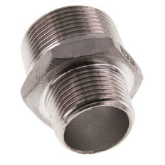R 1 1/4'' x R 1'' Acero inoxidable de doble espiga 16 Bar