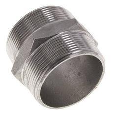2'' NPT Acero inoxidable Espiga doble 16 Bar