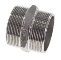 2'' NPT Acero inoxidable Espiga doble 16 Bar