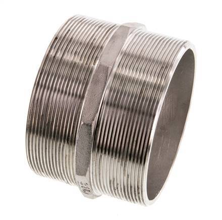 G 4'' Acero inoxidable de doble espiga 16 Bar