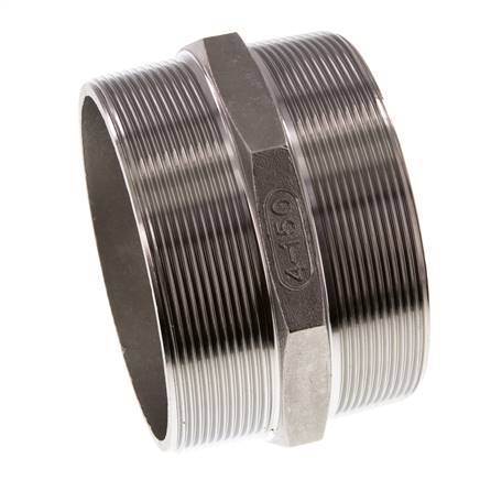 R 4'' Acero inoxidable de doble boquilla 16 Bar