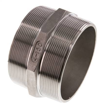R 4'' Acero inoxidable de doble boquilla 16 Bar