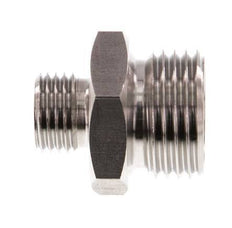 G 1/2'' x G 1/4'' Acero inoxidable de doble espiga 40 Bar