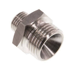 G 1/2'' x G 1/4'' Acero inoxidable de doble espiga 40 Bar