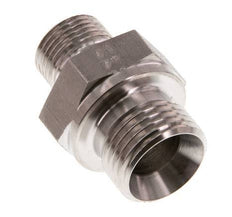G 1/2'' x G 3/8'' Acero inoxidable doble espiga 400 Bar - Hidráulico