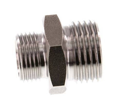 G 1/2'' x G 3/8'' Acero inoxidable de doble espiga 40 Bar