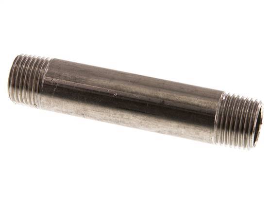 R 1/2'' Stainless steel Double Pipe Nipple 20 Bar DIN 2982 - 100mm