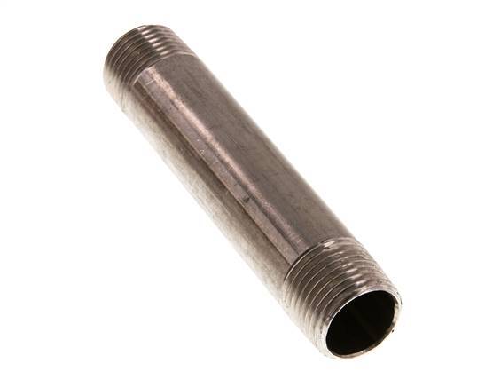 R 1/2'' Stainless steel Double Pipe Nipple 20 Bar DIN 2982 - 100mm
