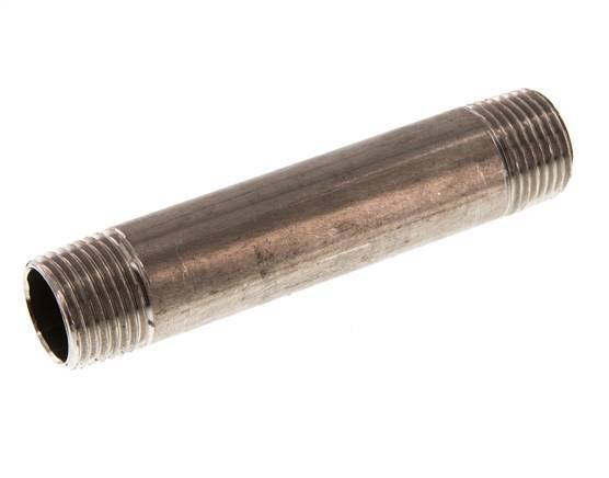R 1/2'' Stainless steel Double Pipe Nipple 20 Bar DIN 2982 - 100mm