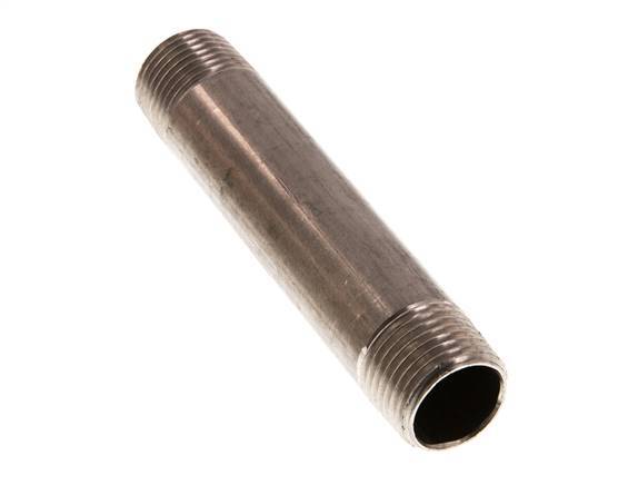 R 1/2'' Stainless steel Double Pipe Nipple 20 Bar DIN 2982 - 100mm