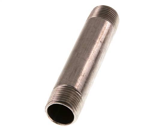 R 1/2'' Stainless steel Double Pipe Nipple 20 Bar DIN 2982 - 100mm