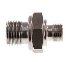 G 1/4'' x G 1/8'' Acero inoxidable doble espiga 400 Bar - Hidráulico