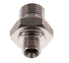 G 1/4'' x G 1/8'' Acero inoxidable doble espiga 400 Bar - Hidráulico