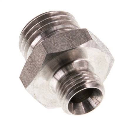 G 1/4'' x G 1/8'' Acero inoxidable de doble espiga 40 Bar