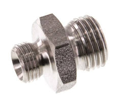 G 1/4'' x G 1/8'' Acero inoxidable de doble espiga 40 Bar