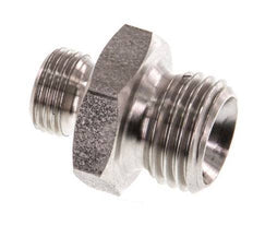 G 1/4'' x G 1/8'' Acero inoxidable de doble espiga 40 Bar