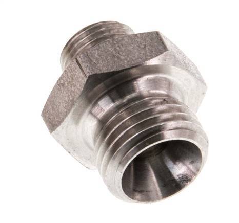 G 1/4'' x G 1/8'' Acero inoxidable de doble espiga 40 Bar
