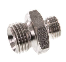 G 1/4'' x G 1/8'' Acero inoxidable de doble espiga 40 Bar
